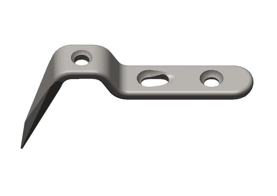Small 110° angle plate, article no. 23.54.XXX
