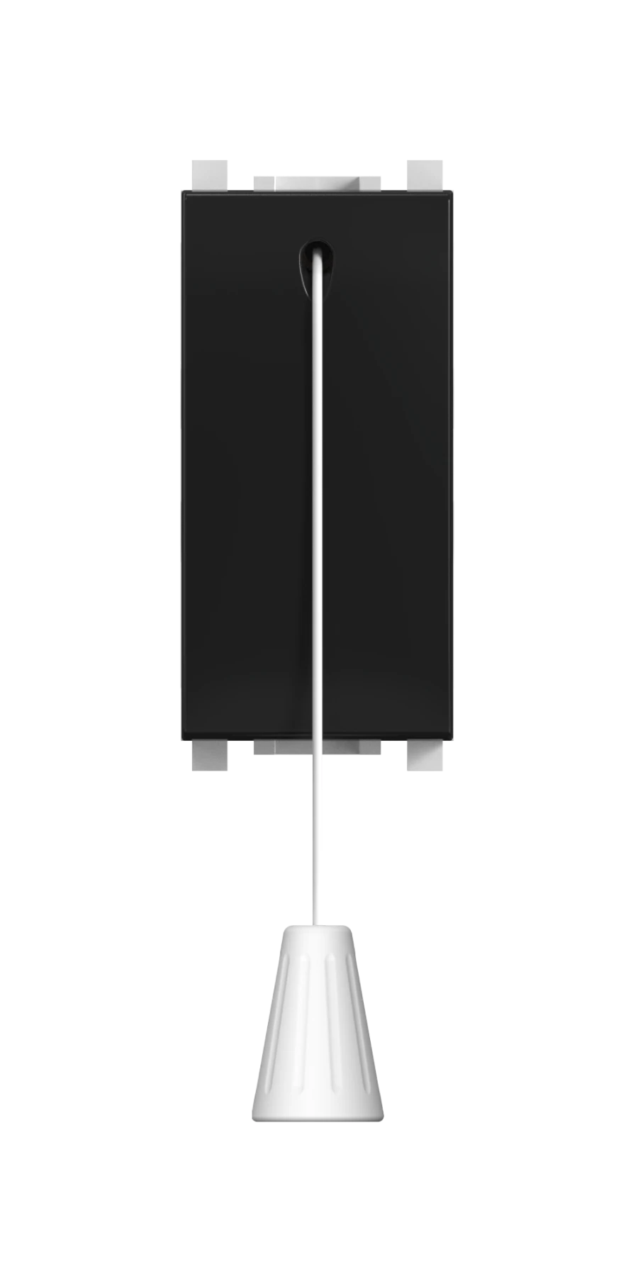 CADUCEUS ALING Experience Flush-mount switch with cord, 16AX, 250V~, 1M, black (soft touch), art. 72117.?1