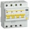 Differential circuit breaker AD14S 4P 63A 100mA IEK