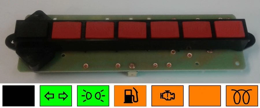 Control lamp unit 2312.3803-41