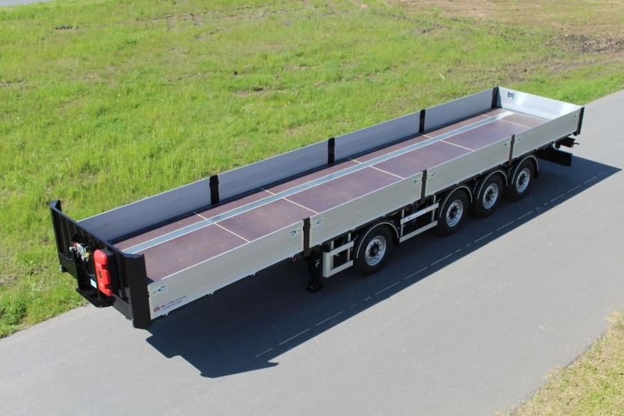 Four-axle flatbed semi-trailer, modification FSA-544B
