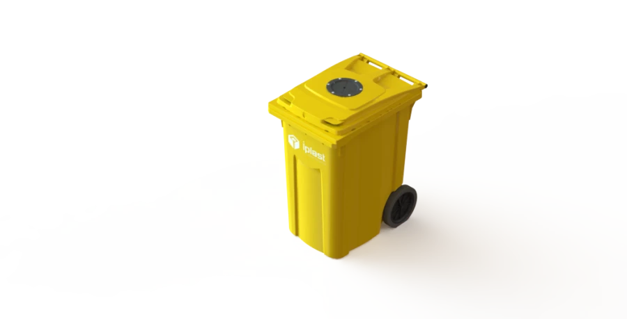 Mobile bin 360l Art.28.C82.V/1 (20.806.20.PE; 21.055.20.PE.V/1)