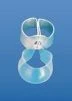 Matrices contoured lavsan with fixing device No. 1.095(2)