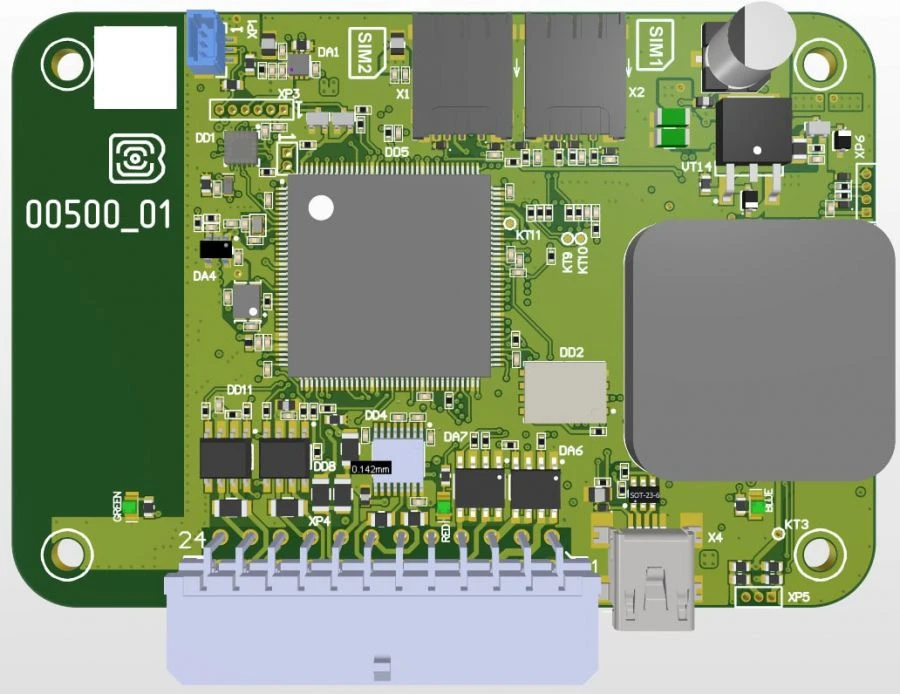 MT X CAN Int monitoring unit module