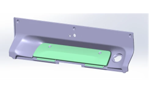 Front PUD panel 5299-401P-5702030-10