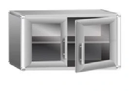 Hinged cupboard KSShn 01-1E
