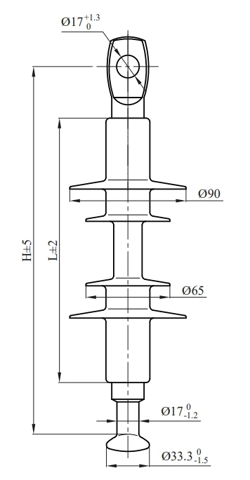 Insulator LK 70/10-3SP