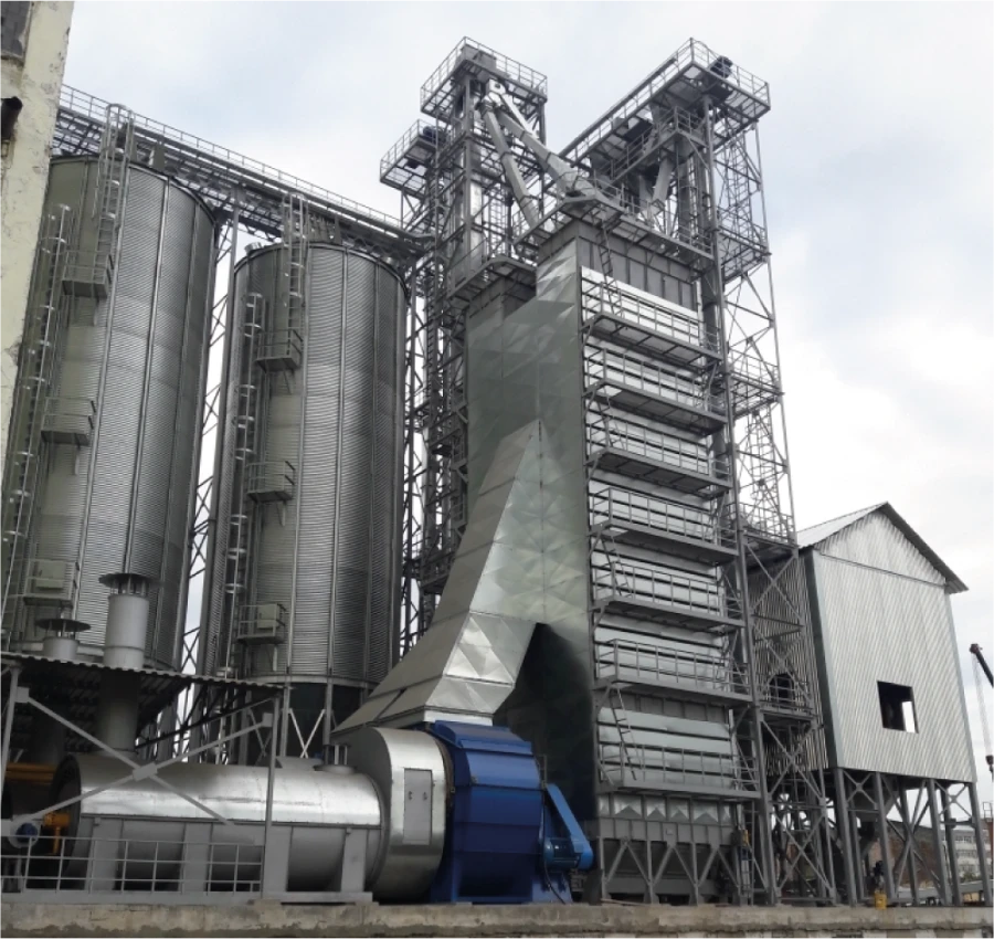 Stationary shaft grain dryer model SP-130