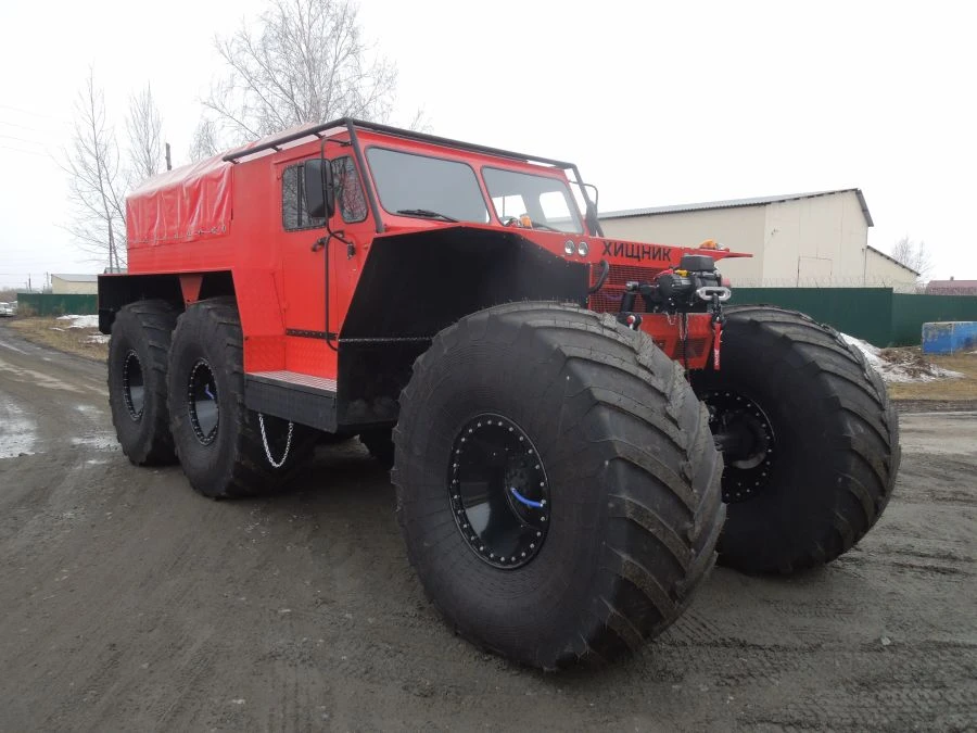 "Predator-3930T" Wheeled snowmobiler