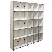 Cabinet-shelving unit made of chipboard (HPL)