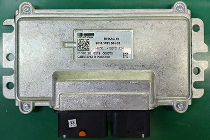 Electronic engine control unit (controller) of MIKAS12 family and its modifications for engines operating on liquid fuel