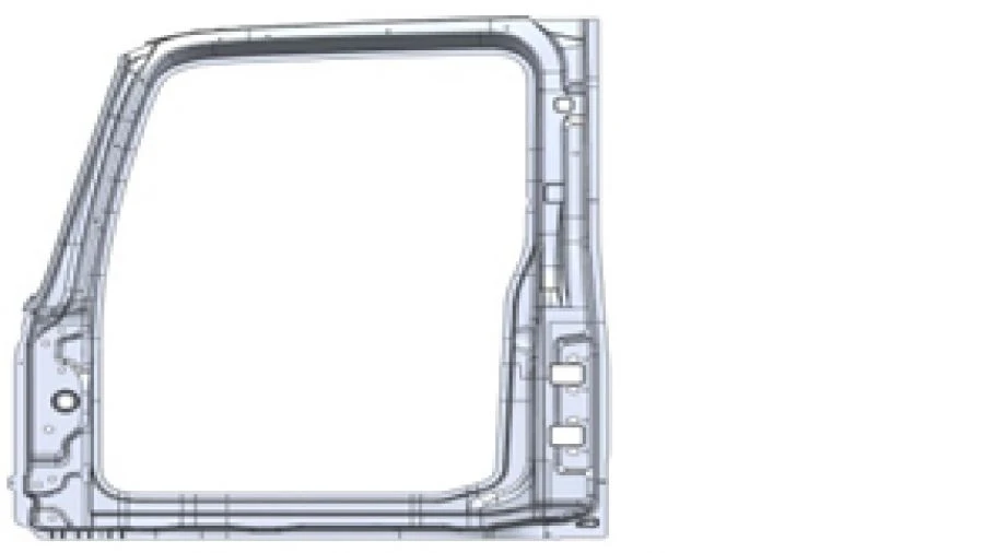 Front left-hand side panel A9606374609