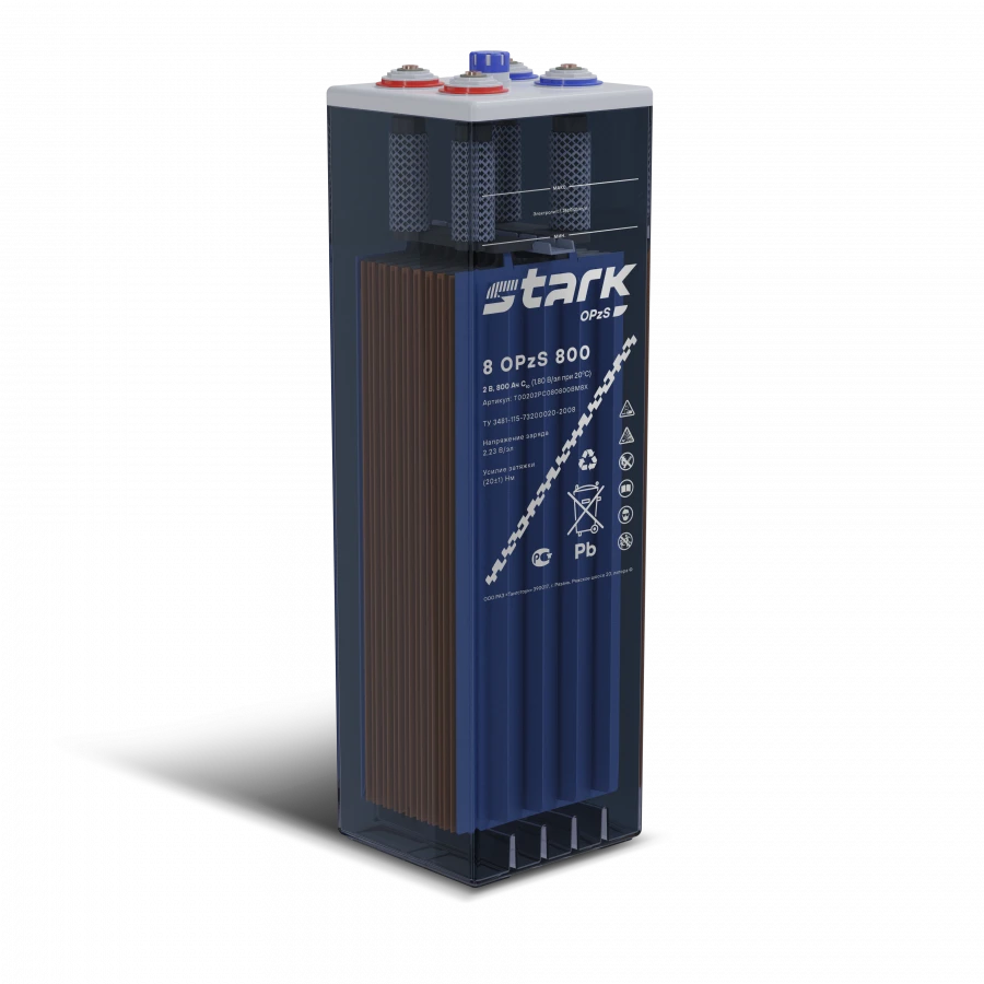 Lead-acid battery STARK 8 OPzS 800