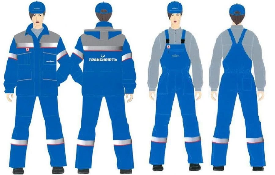 Women's suit (jacket, dungaree) against thermal risks of electric arc with protection level up to 6.6 cal/cm2 made of "PROTE" fa