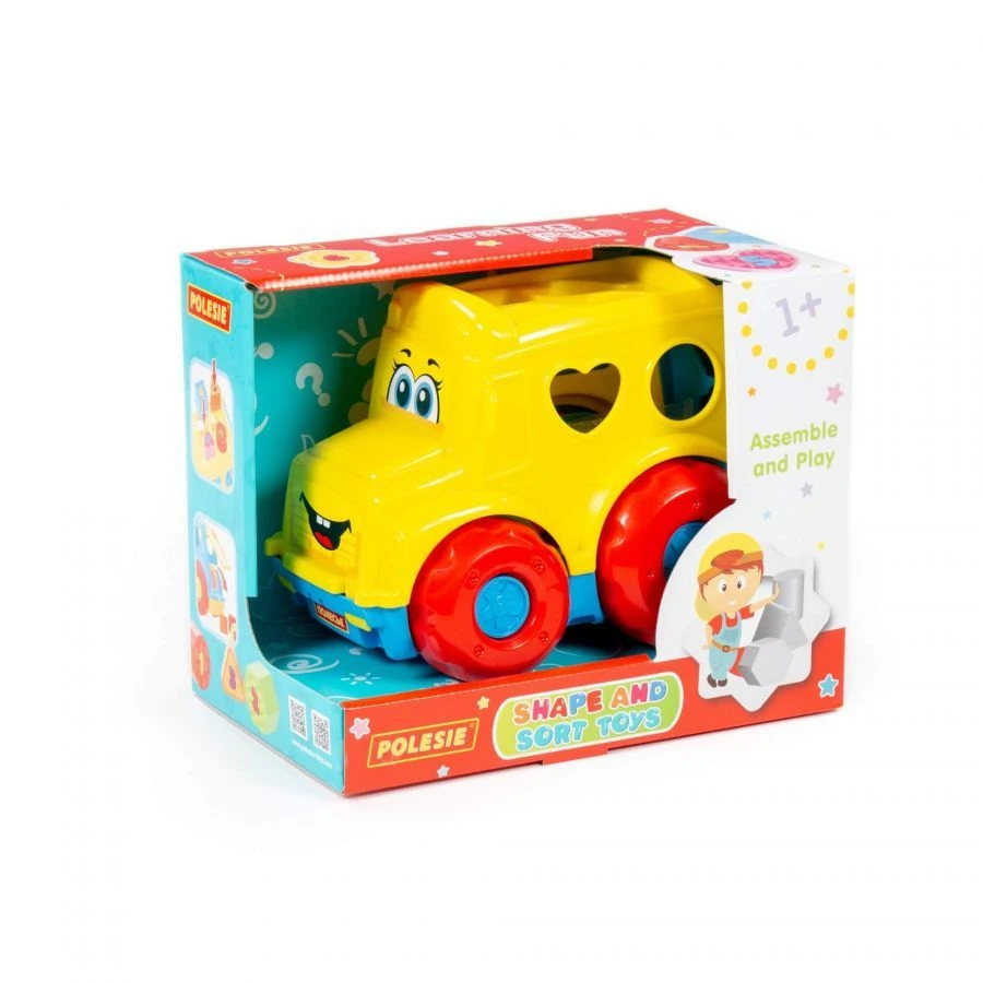 Educational toy "Bus" (in a box), Article No. 89113