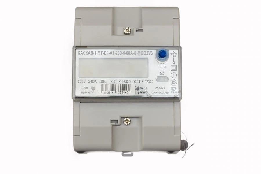 Electric energy meters single-phase multifunctional "KASKAD-12-MT". Case D1