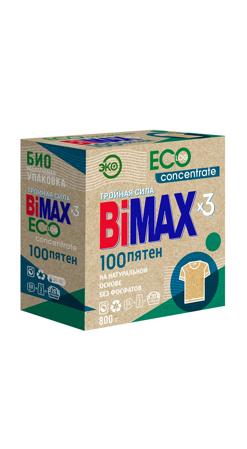 مسحوق غسيل بيماكس إيكو المركز العالمي - 100 بقعة