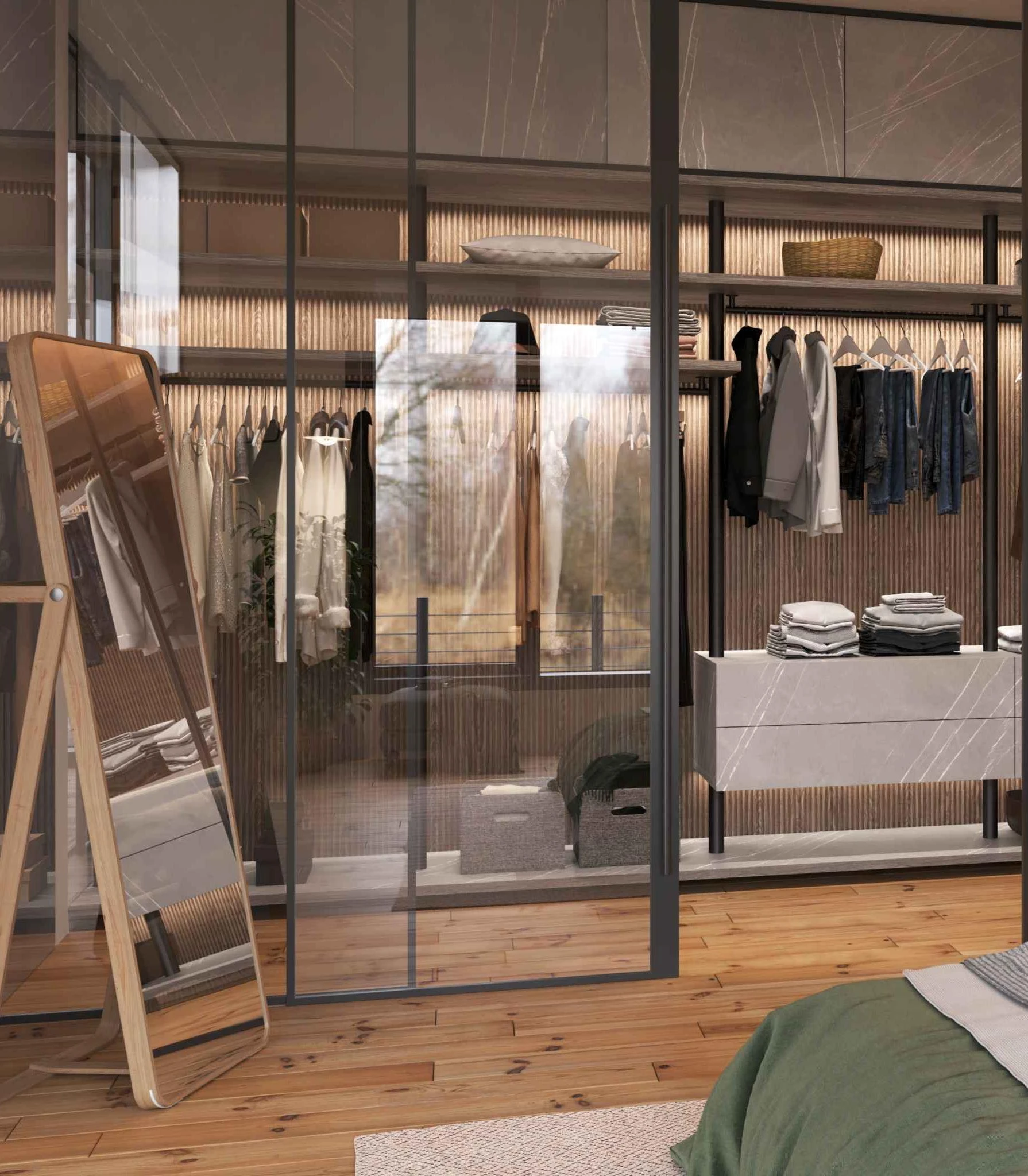Interior Partition Application