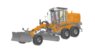 DZ-98N.11000-010 Motor grader DZ-98N (frame DZ-98N)