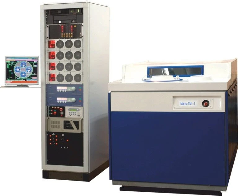 Four-position vacuum plant with magnetron sputtering systems MAGNA TM 5.