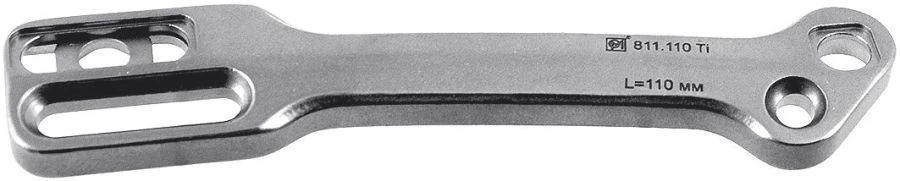 Plate for thoracic spine, length 120 mm, article no. 811.120.