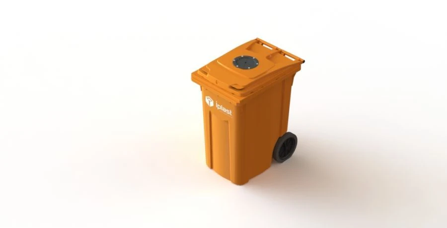 Mobile bin 360l Art.28.C82.V/1 (20.806.30.PE; 21.055.30.PE.V/1)