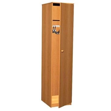 Single-leaf wardrobe
