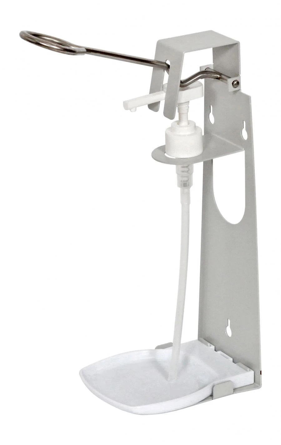 Elbow dispenser for antiseptic medical "Ecology- Standard with drop collection tray"