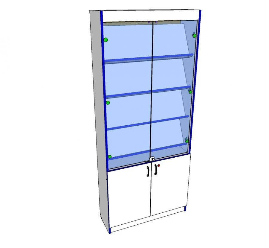 Wooden display case
