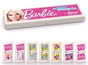 Small dominoes "BARBIE