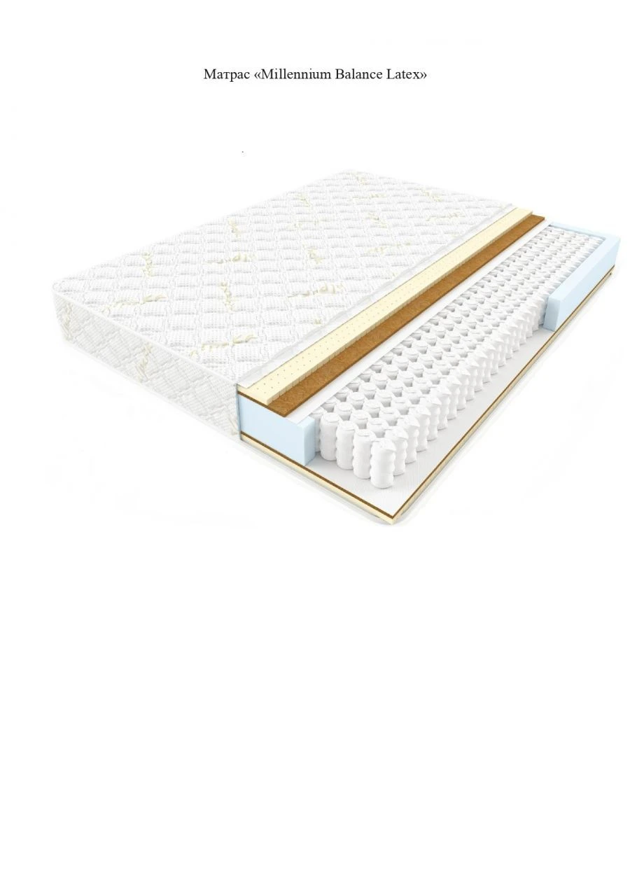 Millennium Orthopaedic Spring Mattress "Balance Latex"