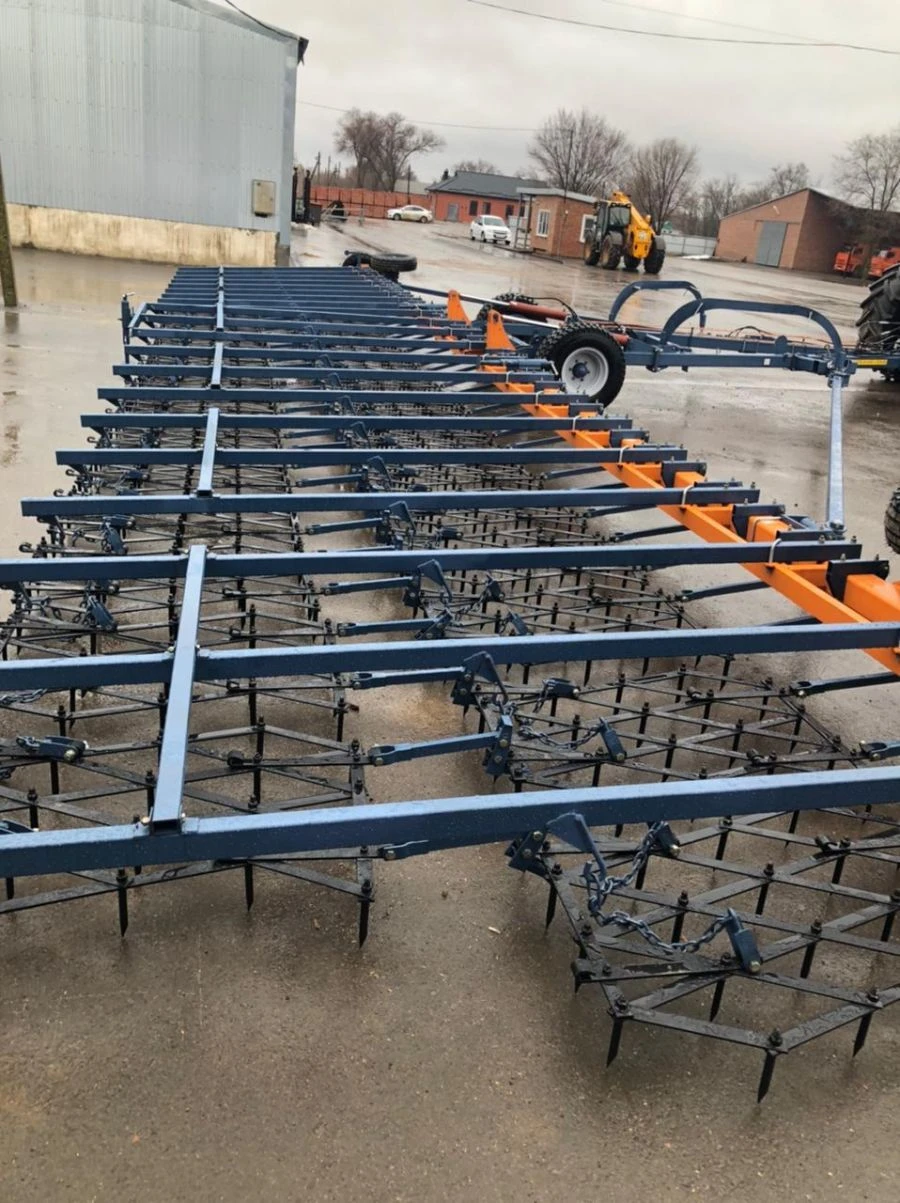 Hydrified wide-cutting harrow BSHG-12-K1 "PUSTELGA"
