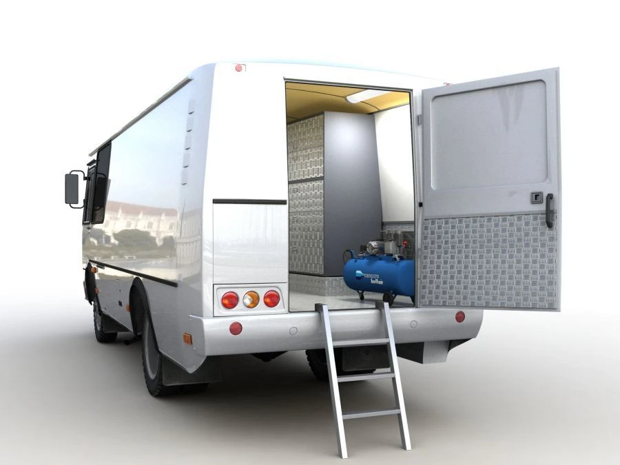 Special purpose motor transport vehicle 501950-11 (base vehicle PAZ 4234-04, PAZ 4234-07 of manufacture