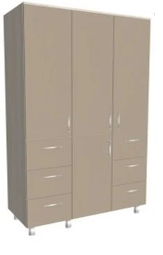 Three-section cupboard KSShm 3-04