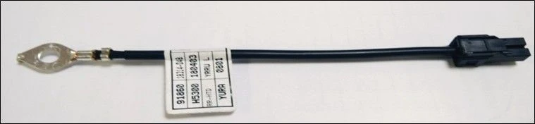 Model - HCR (Hyundai Solaris); Product Name - Wiring harness: Rear window heater wiring harness (REAR HEATED);Part No.: 91