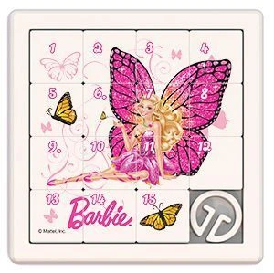 Logic game "Gatherings" (BARBIE: Butterfly pink.)