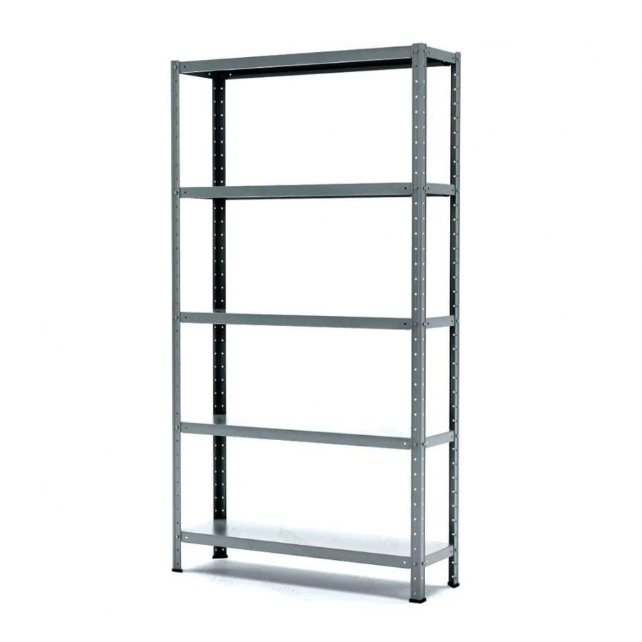 Metal shelving unit