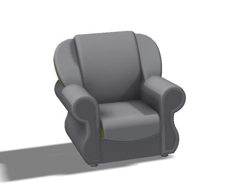 Children's upholstered armchair TV-BKDM-5.32.01
