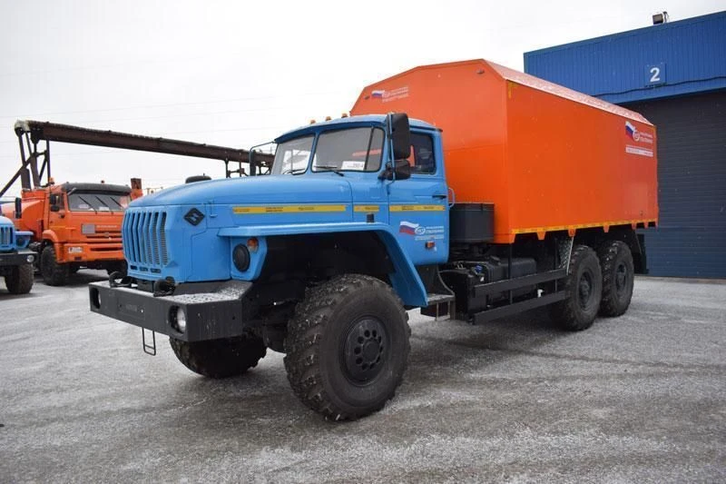 General purpose van, Food van, UZST brand, type UZST01, modification 586A-15 on chassis