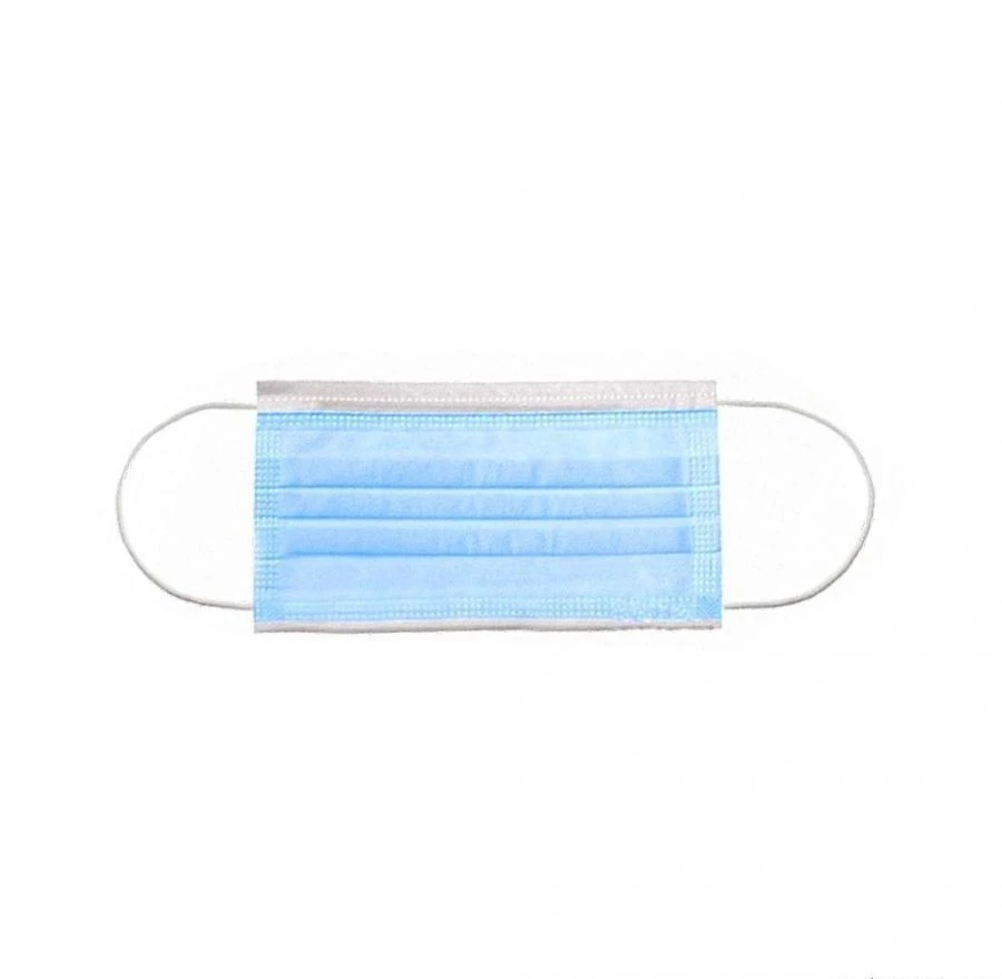 Personal protective masks made of synthetic nonwoven material