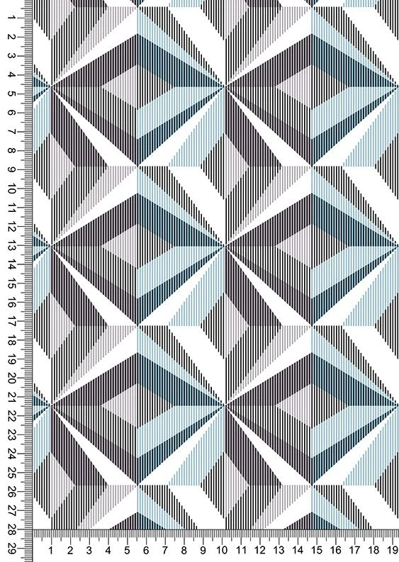 Synthetic knitted fabric (XL-50%, PE-50%) printed, culirnoe