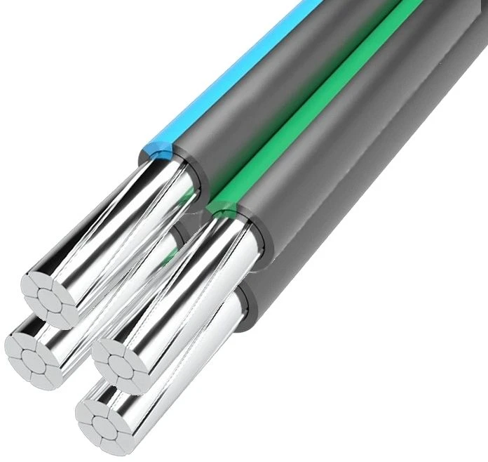 Self-supporting insulated self-supporting wires SIP-4oc