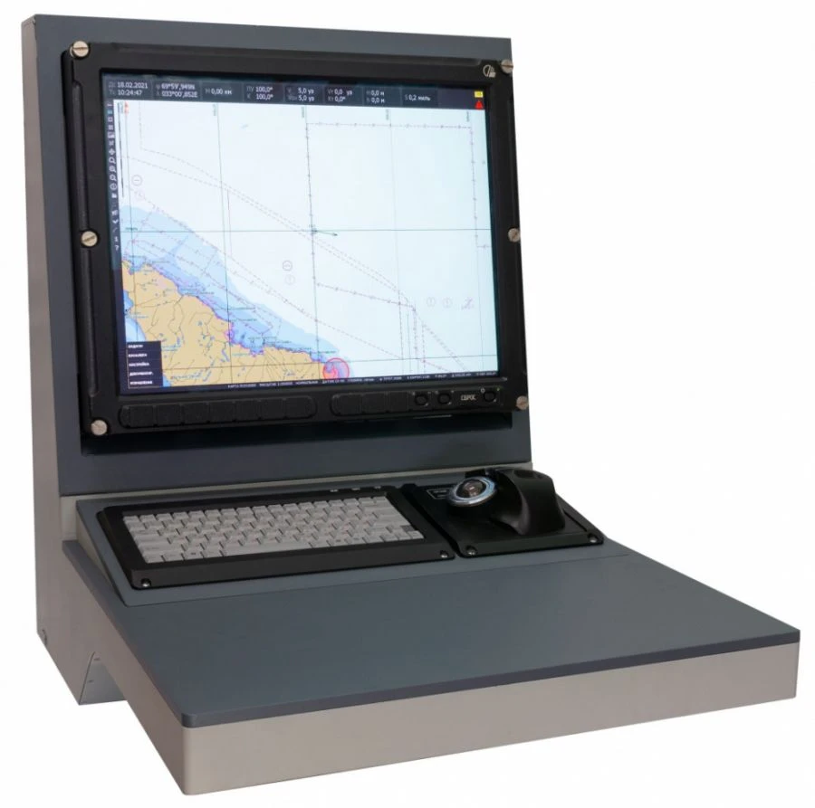 Electronic cartographic navigation information system Marker-M