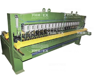 Automated welding line of MTM type on the basis of welding machine MTM-177.04P