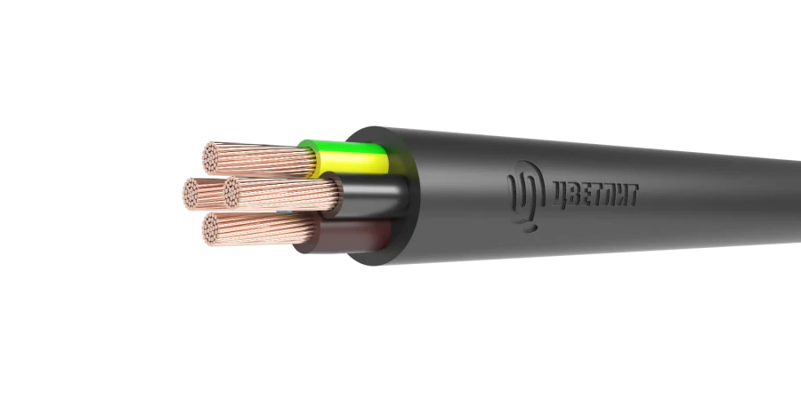 Flexible cables for electrical installations, with insulation and sheathing made of polyvinylchloride plasticate of reduced fire