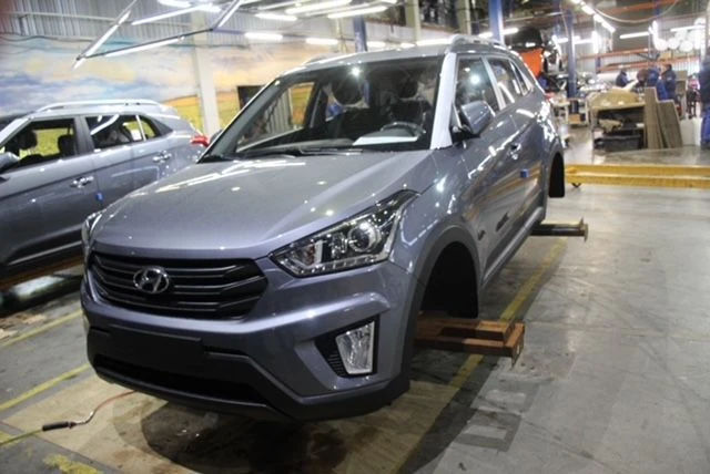 Body assembly Hyundai Creta