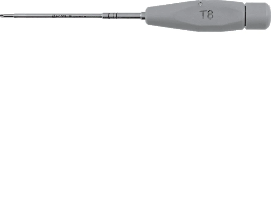 T8 cannulated screwdriver, article no. 560.0T8