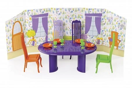 Dining room with interior