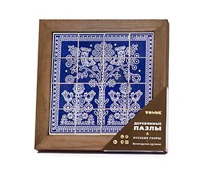 Puzzles "Russian Patterns" "Vologda Lace" (16 pieces) article 133