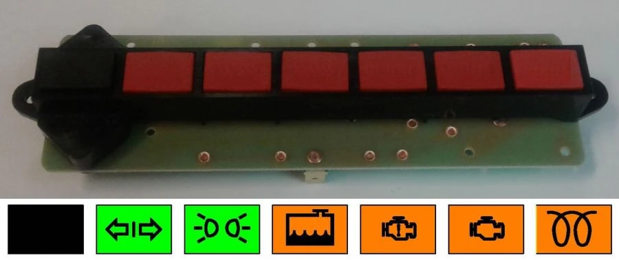Control lamp unit 2312.3803-39
